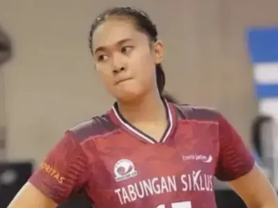 Andina Julia Maharani semasa hidup (Foto: Dok. ilovevolleyball/Atok Hartoko)