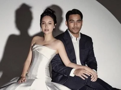 Anggika Bolsterli dan Omar Armandiego resmi menikah pada Minggu (13/10) (Foto: Instagram/anggikabolsterli)