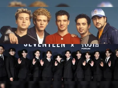 Film dokumenter boyband terkenal dunia seperti NSYNC dan SEVENTEEN (Foto: kolase dari Getty Images)