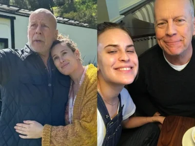 Potret terbaru Bruce Willis pasca didiagnosis demensia (Foto: Instagram/buuski)