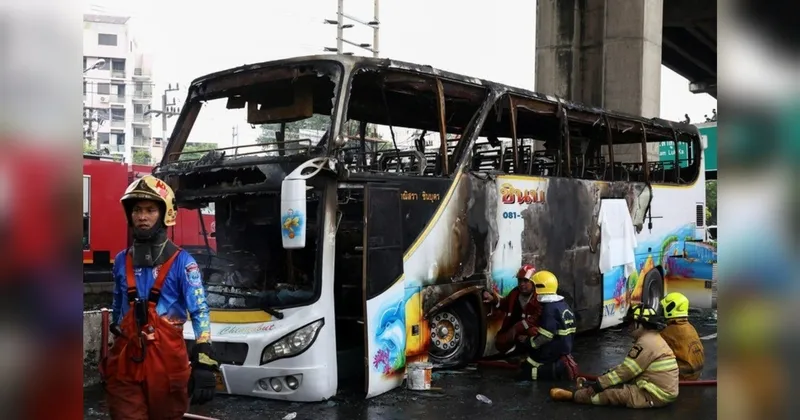 Wisata Berujung Maut, Puluhan Siswa Tewas Akibat Bus Terbakar