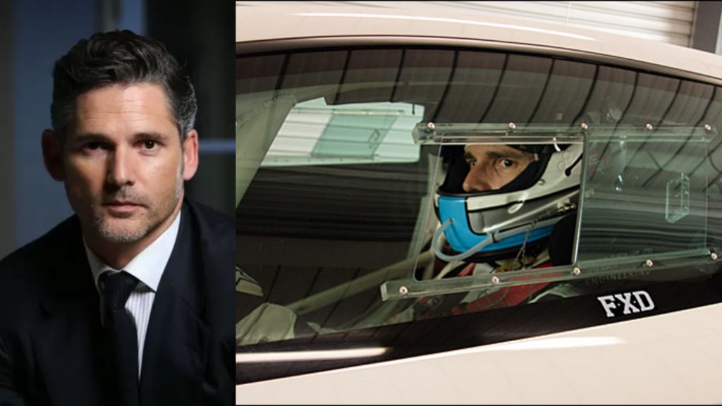 Aktor 'Hulk', Eric Bana, saat berkompetisi di Bathurst 12 Hours (Foto: Getty Images)