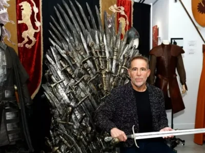 Beberapa properti dari ‘Game of Thrones’ (Foto: Dok. Getty Image/John Lampaski)
