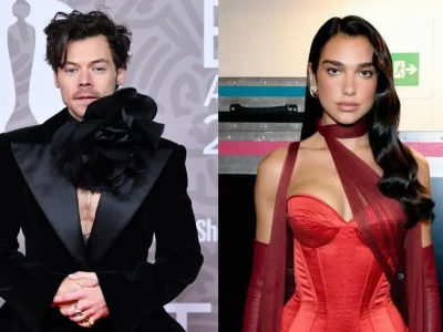 Harry Styles dan Dua Lipa jadi artis terkaya di bawah usia 30 tahun versi majalah Heat 2024 (Foto: Getty Images dan Instagram/dualipa)