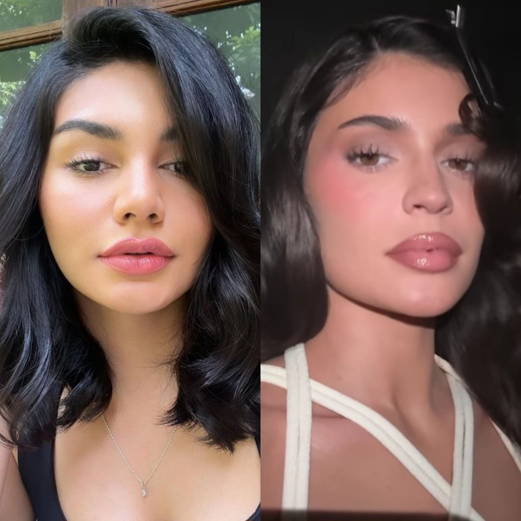 Potret kemiripan Jihane Almira dan Kylie Jenner (Foto: kolase dari Instagram/jihanealmira dan Instagram/kyliejenner)
