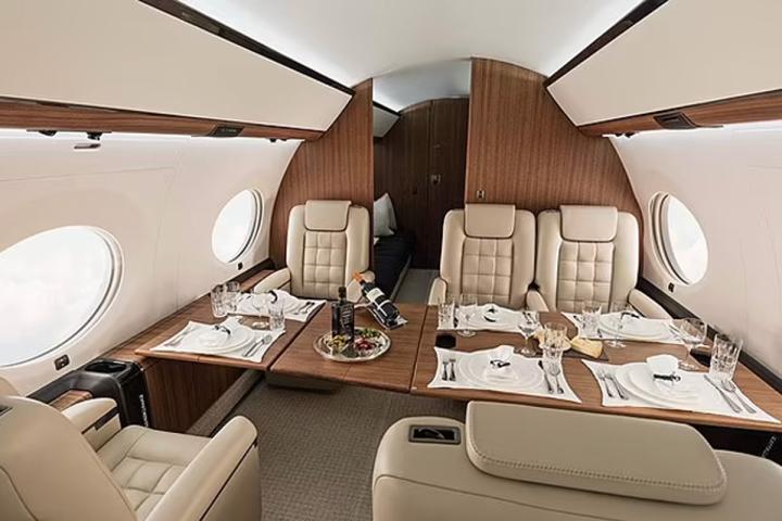 Interior mewah jet pribadi Michael Jordan (Foto: Gulfstream)