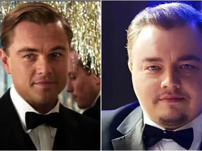 Leonardo DiCaprio (kiri) dan Roman Burtsev (Foto: Dok. Variety, Instagram/roman_sdicaprio)