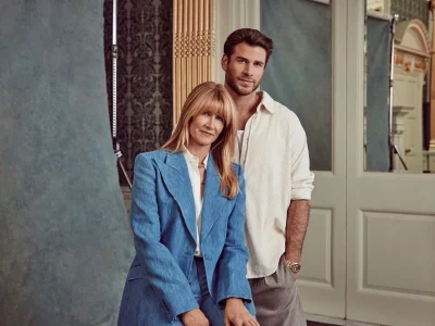 Film 'Lonely Planet' mengisahkan cinta beda usia antara Liam Hemsworth dan Laura Dern (Foto: Netflix)