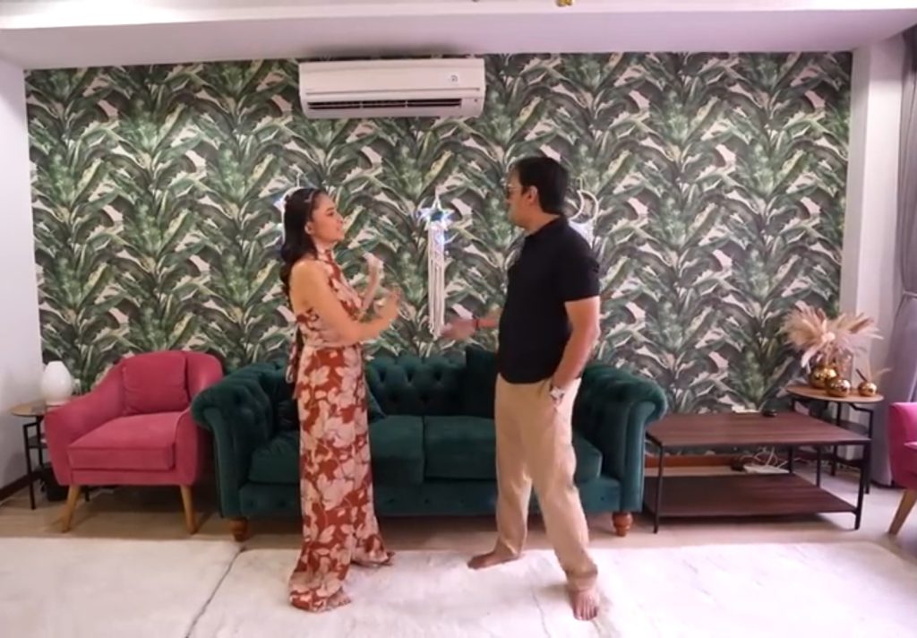 Lt. 1 ruang tamu (Tangkap layar YouTube/Taulany TV)