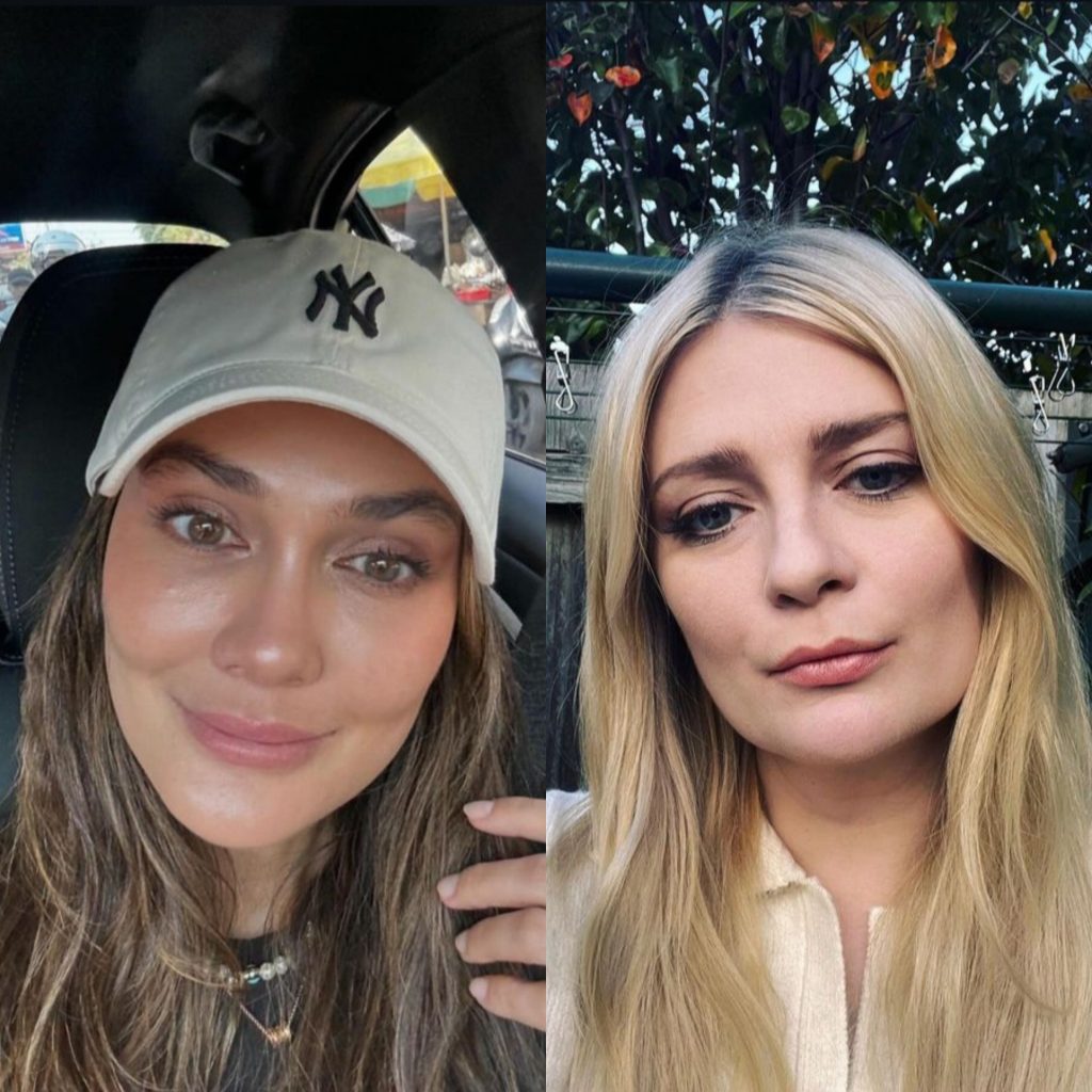 Potret kemiripan Luna Maya dan Mischa Barton (Foto: Instagram/lunamaya dan Instagram/mischabarton)
