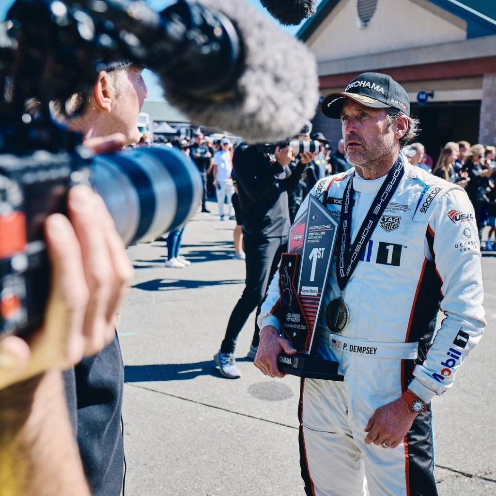 Juara Wright Motorsports 2024, Patrick Dempsey (Foto: Instagram/patrickdempsey)