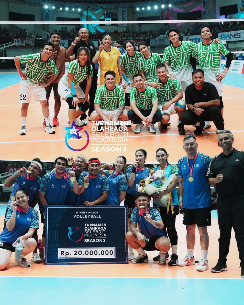 RANS Entertainment menjadi penyelenggara Turnamen Olahraga Selebriti Indonesia (Foto: Instagram/rans.entertainment)