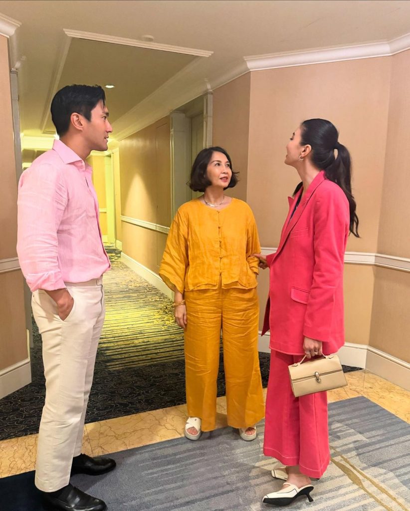 Raline Shah mengajak Choi Siwon bertemu dengan Ibunya, Roseline Abu Shah (Foto: Instagram/roseline_abu)