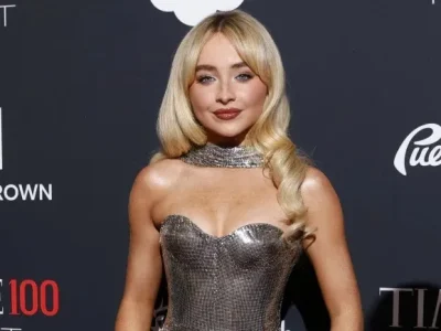 Sabrina Carpenter saat red carpet di Time100 Next Gala 2024 (Foto: John Angelilo/UPI)