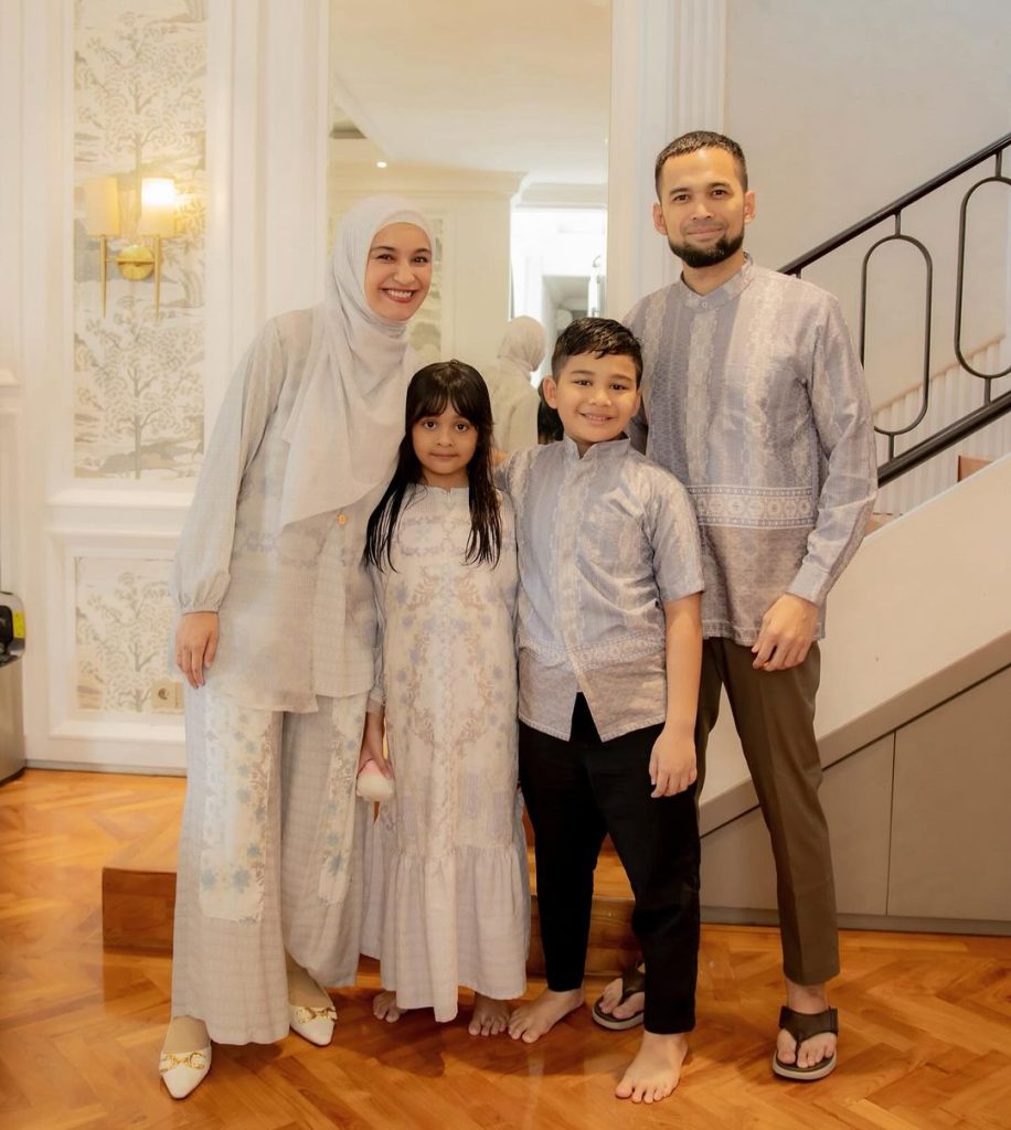 Keluarga Teuku Wisnu dan Shireen Sungkar (Foto: Instagram/shireensungkar)