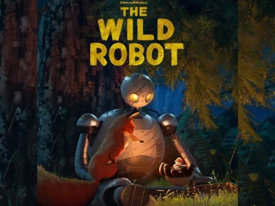 Poster film 'The Wild Robot' (Foto: Instagram/thewildrobot)