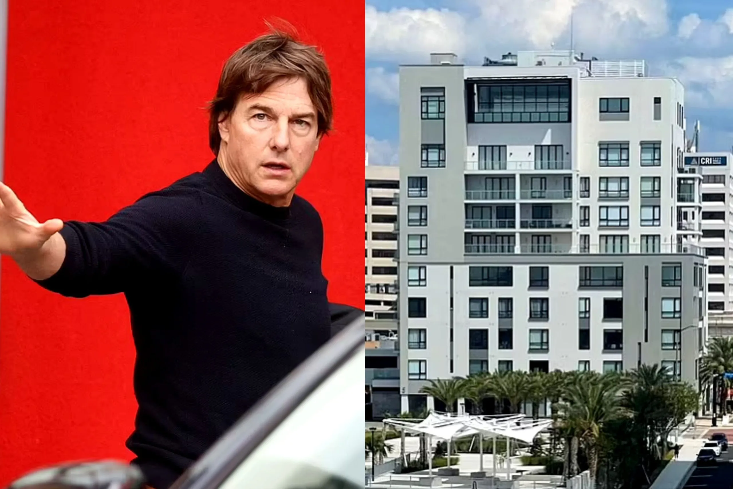 Panik! Tom Cruise Naik Helikopter Pasca Badai Milton Menerjang Rumahnya