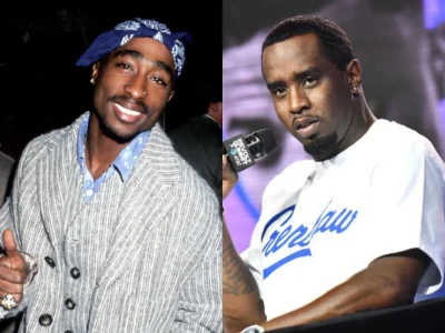 Moprene Shakur meragukan pernyataan P Diddy tentang kematian adiknya, Tupac Shakur (Foto: kolase dari Getty Images)