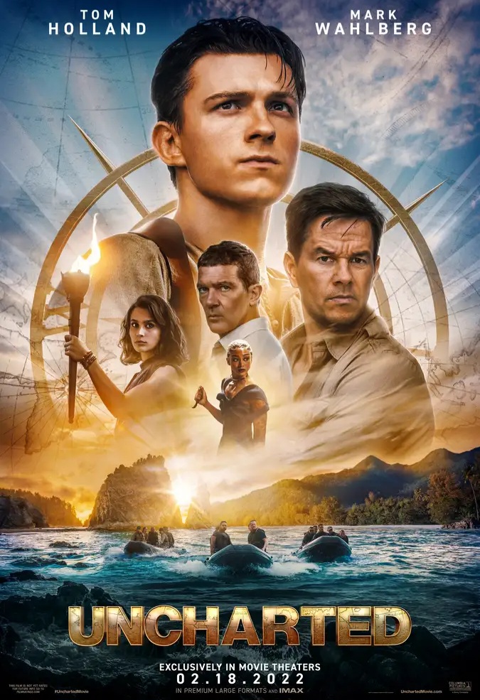 Pemburu harta karun di 'Uncharted' (Foto: Instagram/tomholland2013)
