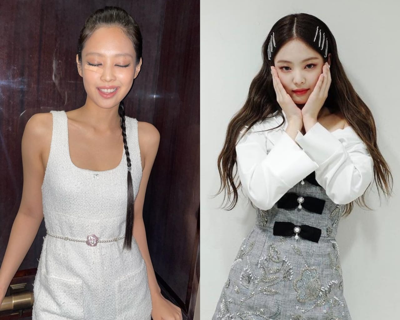 Jennie BLACKPINK. Foto: Dok. Kolase Instagram @jennierubyjane, W Magazine
