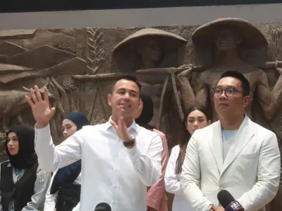Agenda Pertama Raffi Ahmad sebagai Utusan Khusus Presiden. (Foto: Agnes/Nyata)