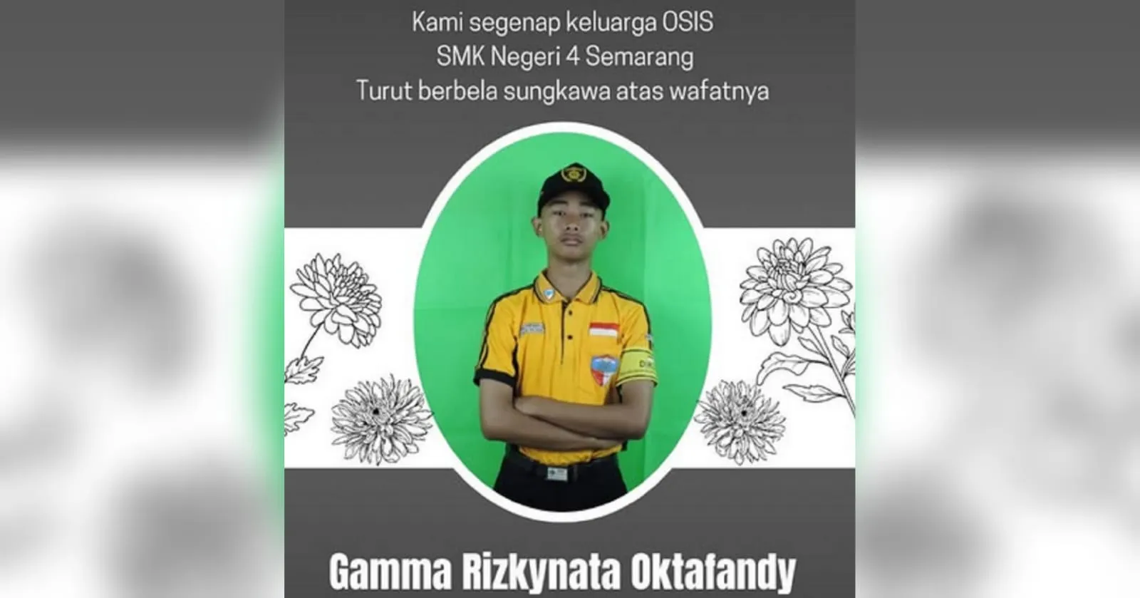 Tewas Ditembak Polisi, Siswa SMK di Semarang Ini Dikenal Berprestasi