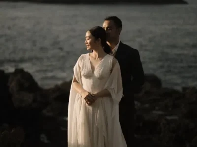 Potret romantis Febby Rastanty dan Drajad Djumantara. Foto : Instagram/febbyrastanty