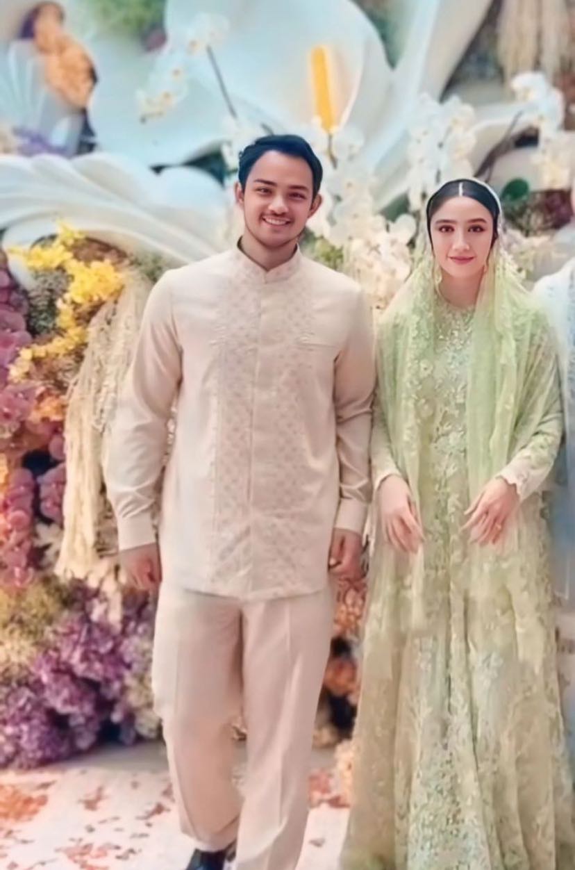 Potret Febby Rastanty dan Drajad Djumantara. Foto : Instagram/febbies_palembangofc