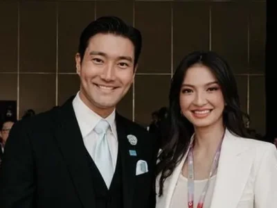 Siwon Super Junior dan Raline Shah. (Foto: Dok. Pri)