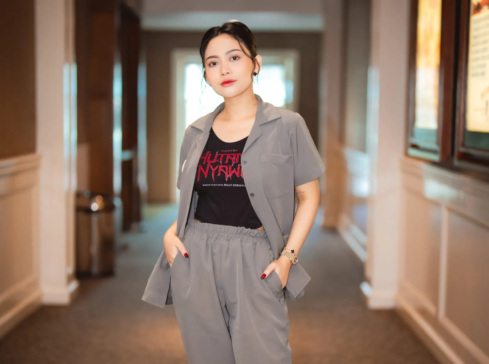 Rachel Vennya Mengaku Stres Saat Syuting Film ‘Hutang Nyawa’
