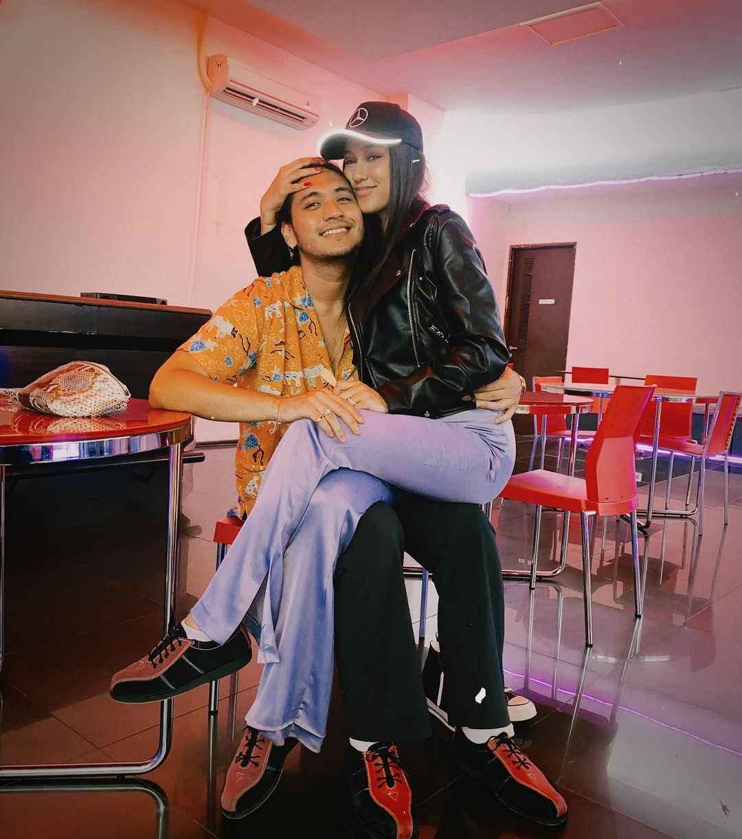 Potret romantis Pacaran Yasmin Napper dan Giorgino Abraham. Foto : Instagram/giorgino_abraham