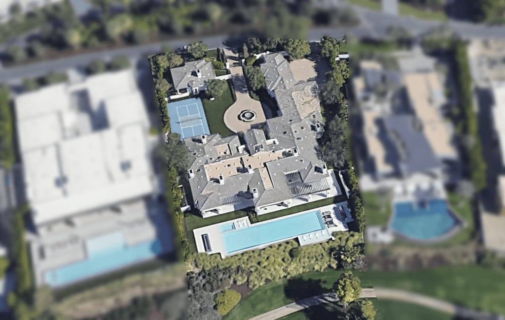 Potret rumah Justin Bieber di kawasan dekat Madison Club. Foto: Dok. Robb Report