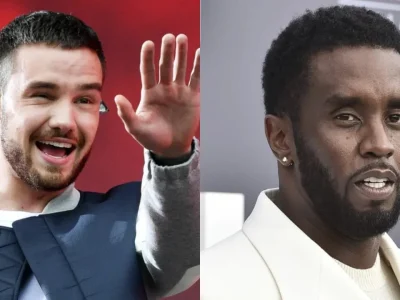 Pink cocaine antara Liam Payne dan Sean Diddy Combs. Foto: Dok. Kolase Jordan Strauss, Ben Birchall/AP News