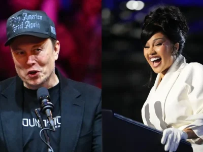 Cardi B diejek Elon Musk karena pidatonya di kampanye Kamala Harris. Foto: Dok. Getty Images via Page Six