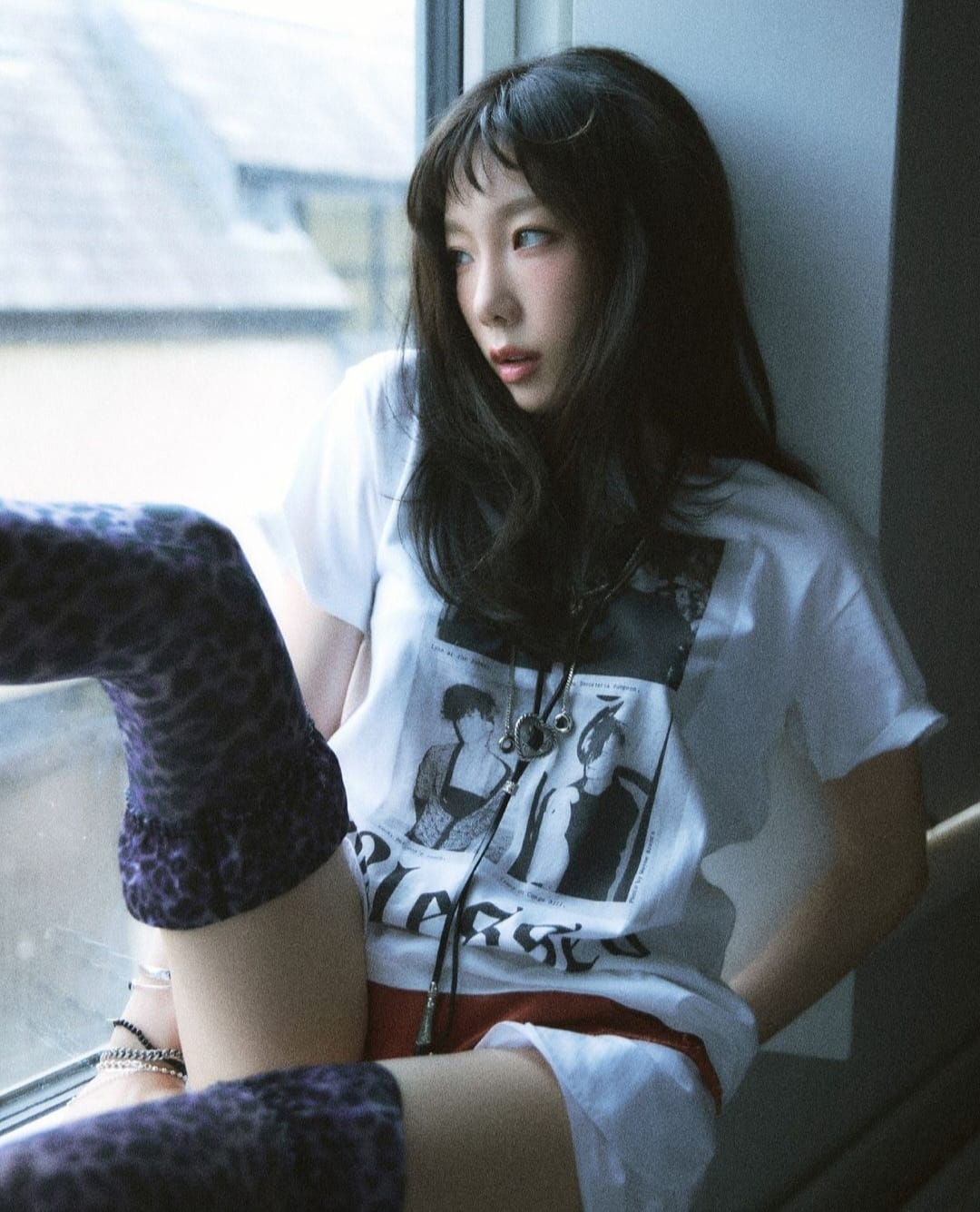Riasan Taeyeon yang natural. Foto: Dok. Instagram @taeyeon_ss