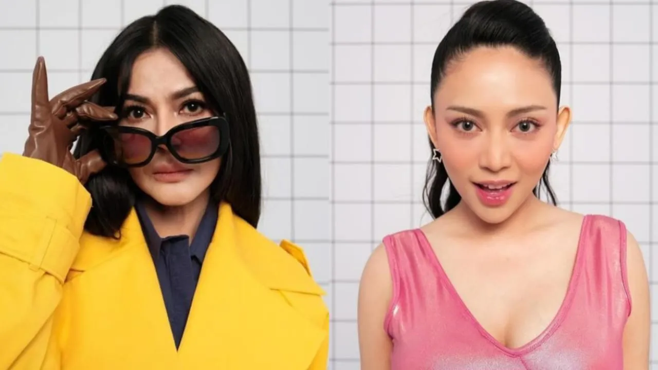 Rachel Vennya dan Ibunda Tiru Gaya Karakter Film ‘The Substance’