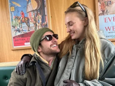 Sophie Turner dan Peregrine Pearson. Foto: Dok. Instagram @sophiet