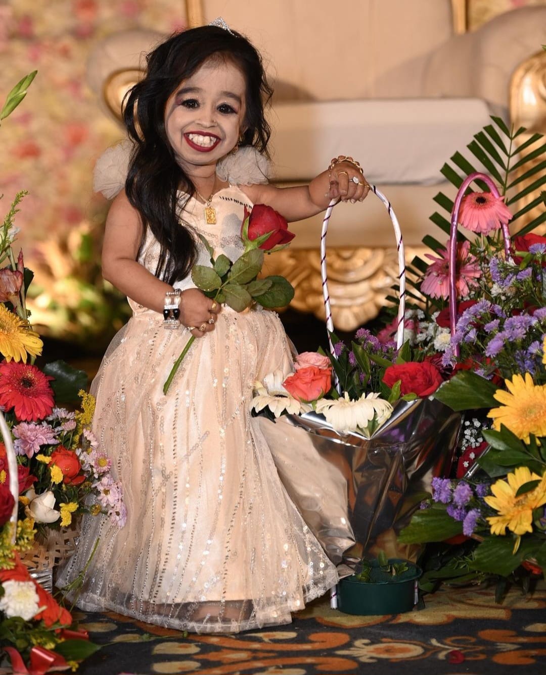 Bergaya ala princess. Foto: Dok. Instagram @jyoti_amge