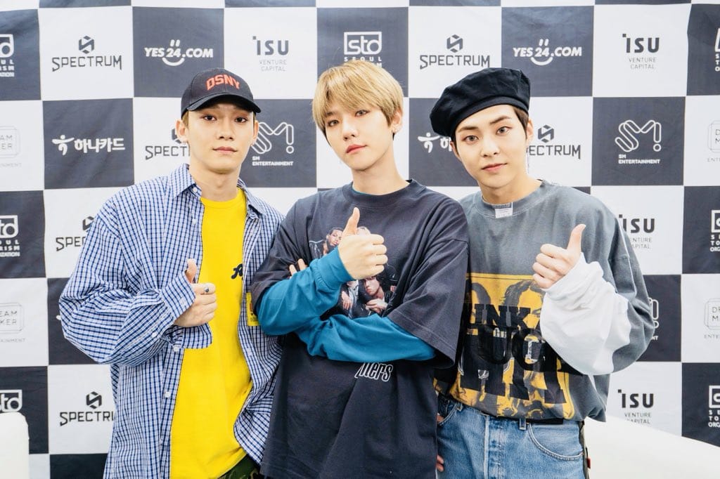 EXO CBX. Foto: Dok. X @weareoneEXO