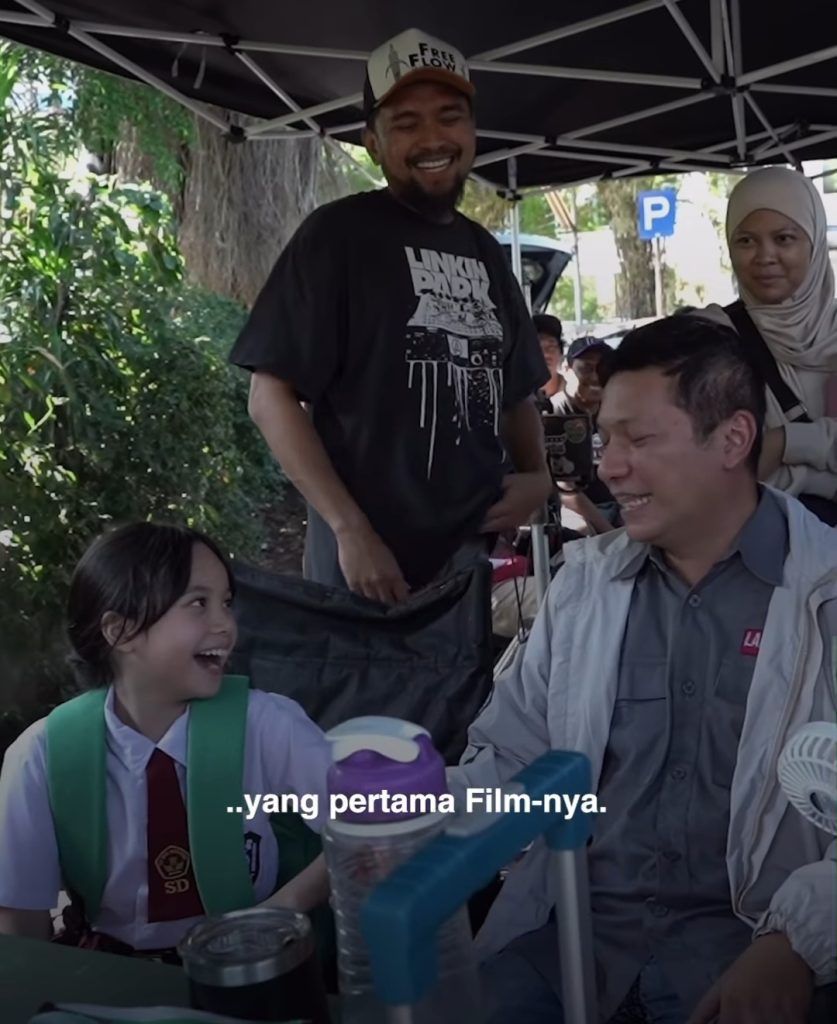 Gempi di lokasi syuting (Foto: Instagram/modalnekadfilm)