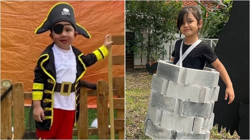 Potret Imut Anak Selebriti Indonesia Rayakan Halloween
