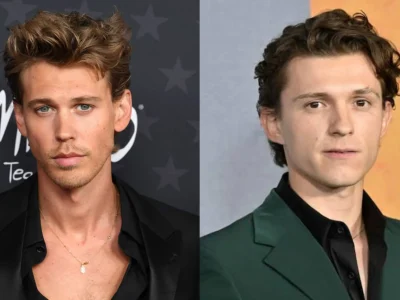 Tom Holland dan Austin Butler akan bermain di film 'American Speed' (Foto: FilmMagic dan AP)