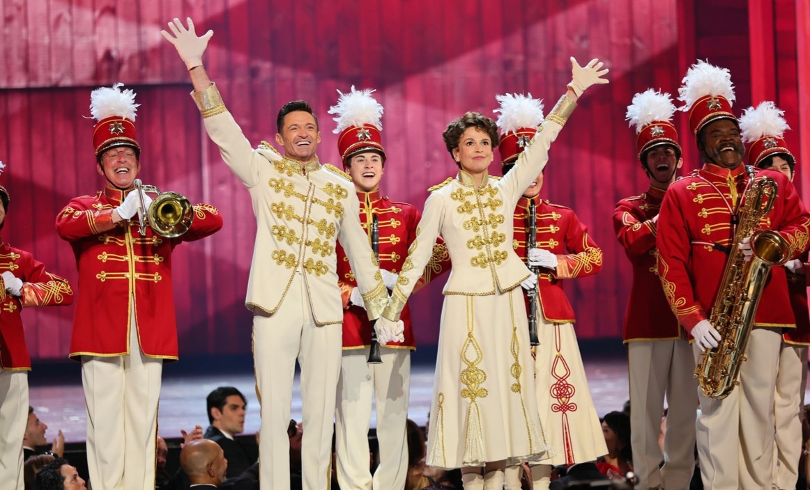 Penampilan Hugh dan Sutton di Broadway (Foto: Getty Images)
