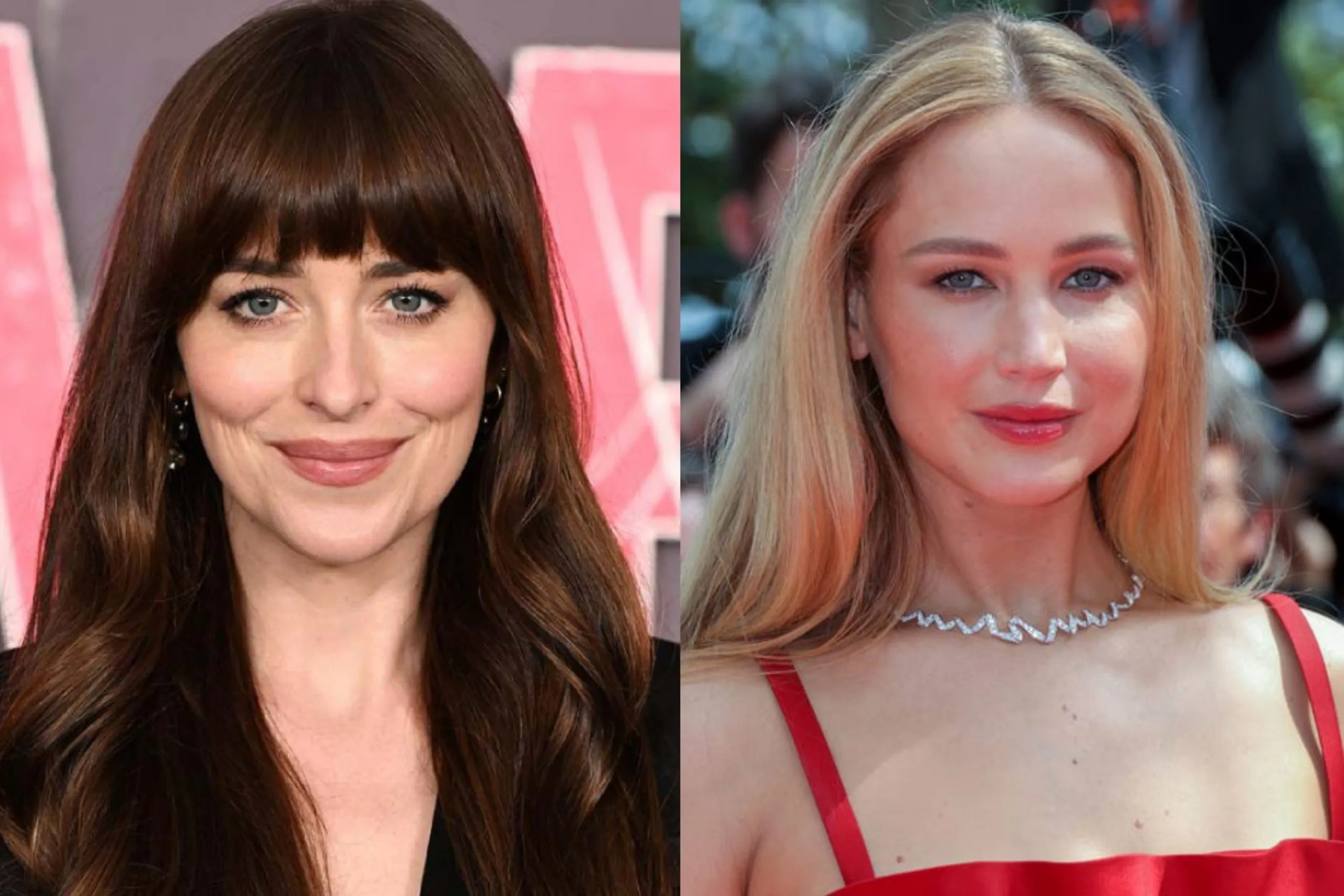 Dakota Johnson dan Jennifer Lawrence Nongkrong Bareng