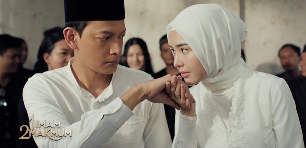 Amanda Manopo menjadi istri baru Fedi Nuril di film (Foto: Instagram/base.id)
