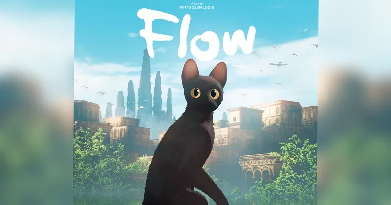 Fakta Menarik ‘Flow’, Film Animasi Kucing Hitam yang Minim Dialog