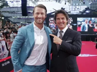 Glen Powell tanggapi rumor akan gantikan Tom Cruise di Mission: Impossible (Foto: Getty Images)