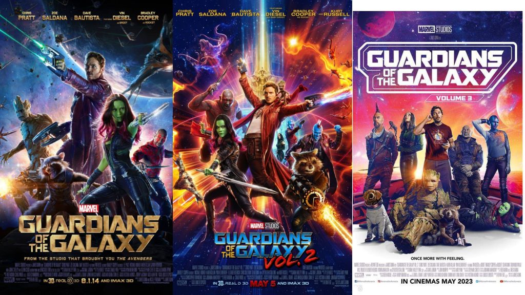 Trilogi Guardian of the Galaxy tahun 2014-2023 (Foto: IMDb)