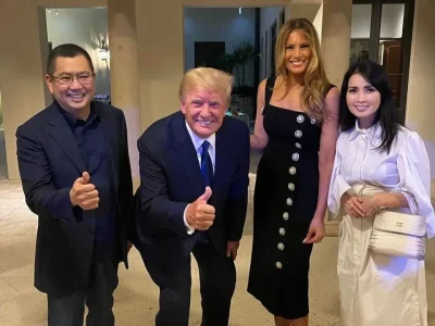 Hary Tanoe menghadiri perayaan kemenangan Donald Trump (Foto: Instagram/hary.tanoesoedibjo)