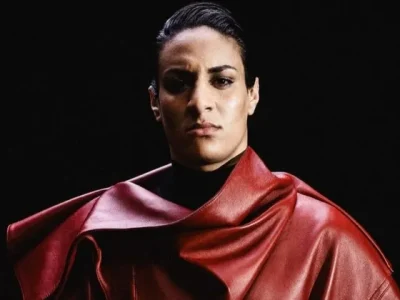 Imane Khelif untuk Vogue Arabia (Foto: Instagram/voguearabia)